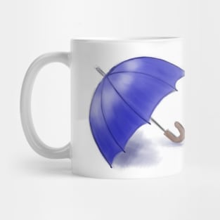 Blue Umbrella Mug